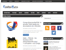 Tablet Screenshot of kouiloumatin.com